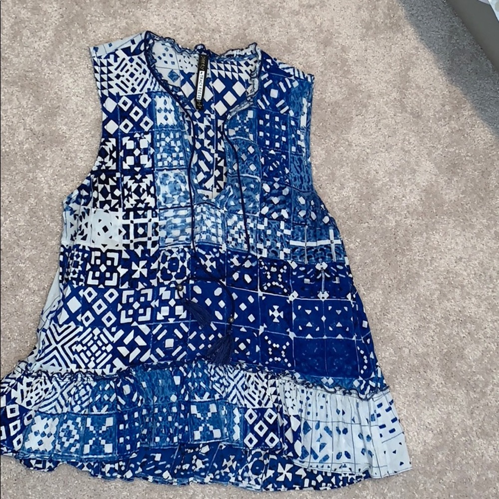Flowy Peplum Top